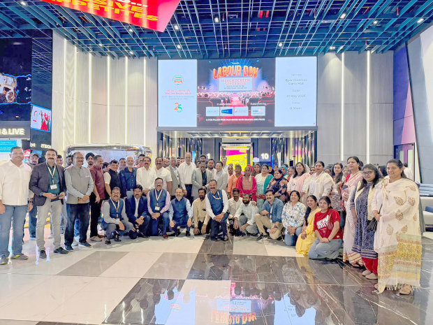 Association takes 250 workers out for a movie